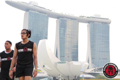 Spartan Race Singapore 2015 (a month after first injury)